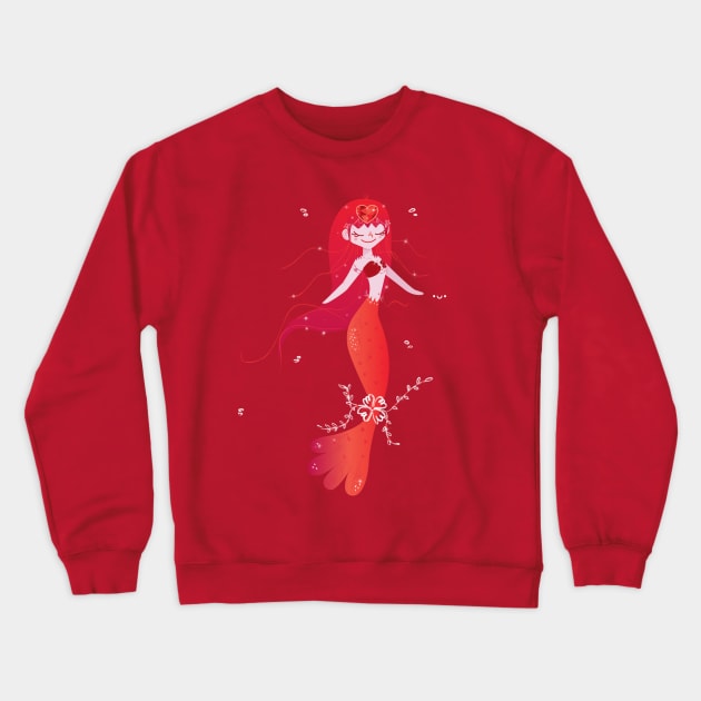 mermay rubi Crewneck Sweatshirt by strawberrystyle